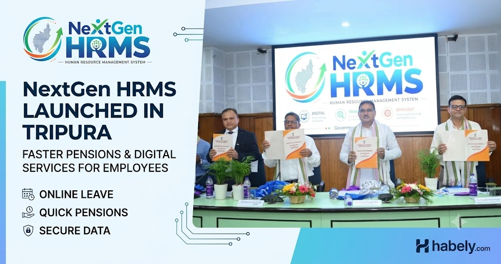 Tripura Marches Toward ‘Digital Tripura’ with Launch of NextGen HRMS Service