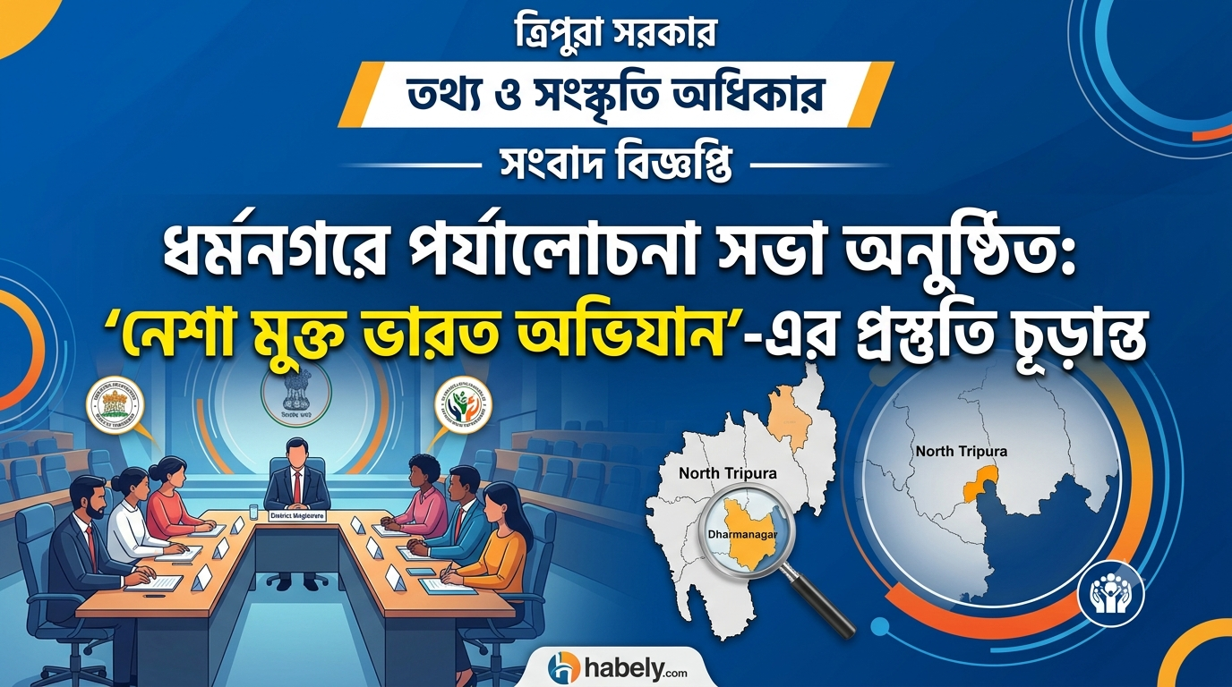 Dharmanagar Hosts Review Meeting for 'Nesha Mukt Bharat Abhiyaan'