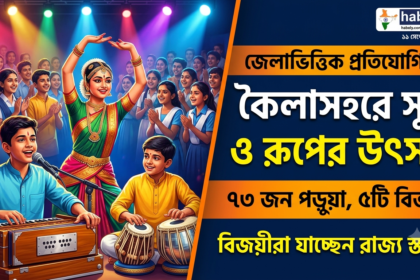 অশ্বিনী কুমার বিশ্বাস স্মৃতি শাস্ত্রীয় সঙ্গীত প্রতিযোগিতা: কৈলাসহরে ৭৩ জন পড়ুয়ার অংশ গ্রহণ, বিজয়ীরা যাবেন রাজ্য স্তরে