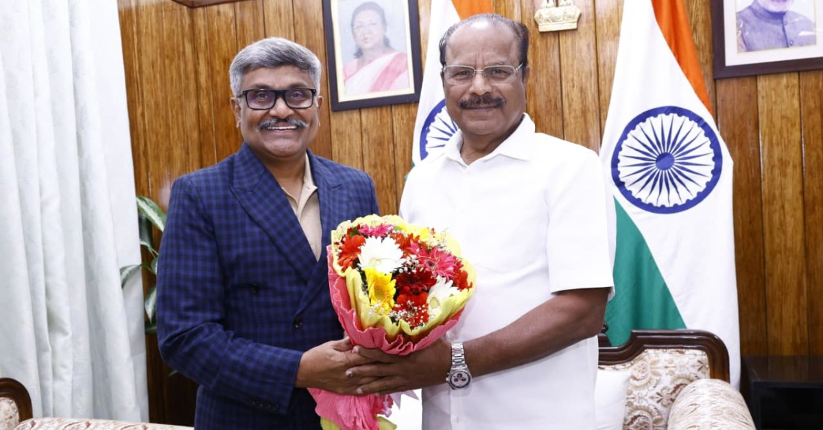 Courtesy Meeting Held with Tripura Governor at Raj Bhavan