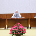 PM interaction with Global System for Mobile Communications Association (GSMA) Board members at Seva Teerth, in New Delhi on October 06, 2026.